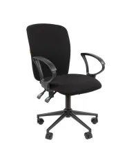 Офисное кресло Chairman 9801 Россия ткань T08 черный Black