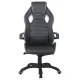 Игровое кресло  "Techno Pro GM-003", экокожа, черное/серое, вставки серые, 531814. Фото товара с разных ракурсов.