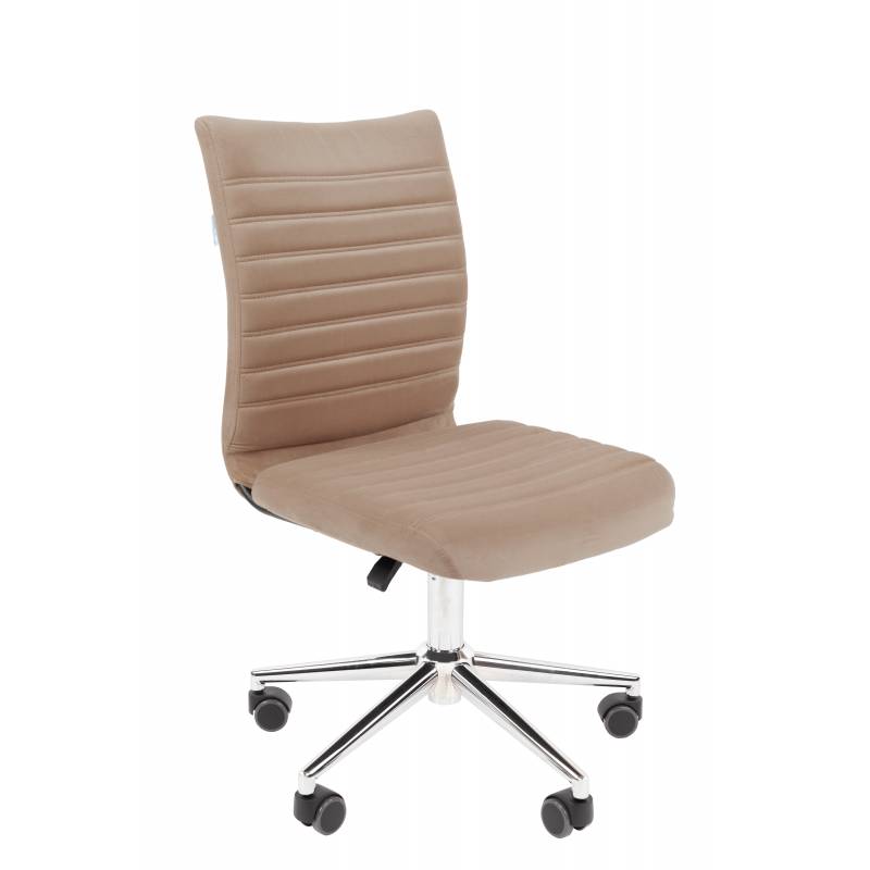Офисное кресло Chairman 033 Россия ткань велюр T-6 бежевый главное фото