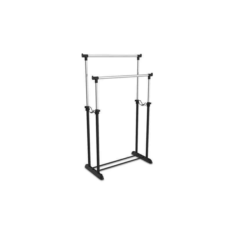 Вешалка для плечиков SHT-WR4150, 1615х860х440 мм, пластик/металл, черная/хром главное фото