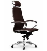 Кресло Samurai K-2.04 коричневая кожа